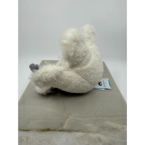 Jellycat Authentic White Amuseable Snowflake Soft Plush Doll 6" Fast Ship Gift - Picture 2 of 6